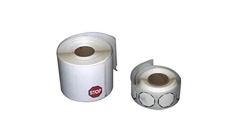 Dymo LabelWriter Self-Expiring Adhesive Name Badge Label - Black on White