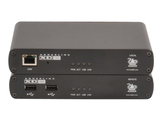 AdderLink XD150 (Transmitter and Receiver) - KVM / audio / serial / USB extender