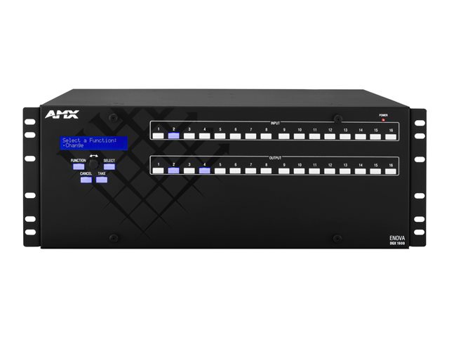 AMX Enova DGX 1600 Enclosure - video/audio switch - rack-mountable