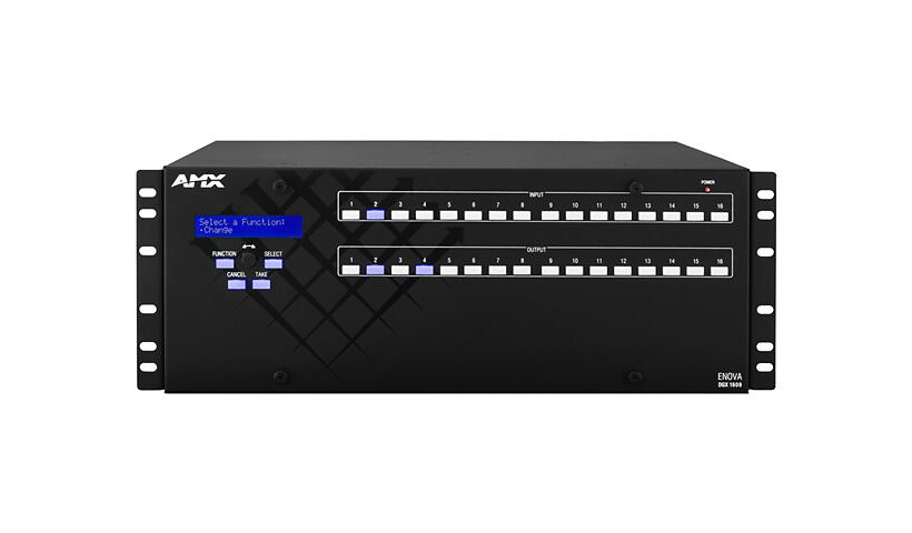 AMX Enova DGX 1600 Enclosure - video/audio switch - rack-mountable