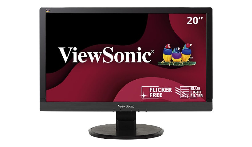 ViewSonic VA2055SM 20" LED-backlit LCD - Black