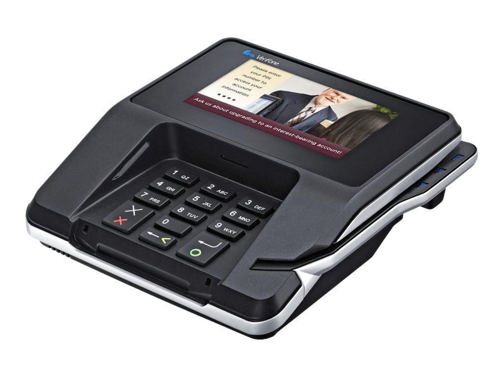 VeriFone MX 915 - signature terminal with magnetic / Smart Card reader - serial, USB, Ethernet 10/100Base-TX