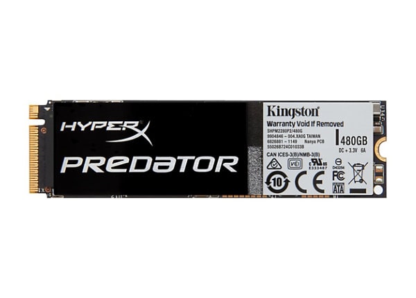 HyperX Predator - solid state drive - 480 GB - PCI Express 2.0 x4