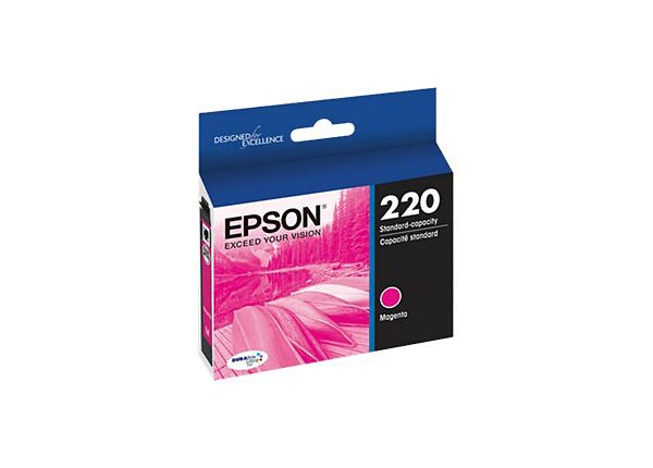 Epson 220 - magenta - original - ink cartridge