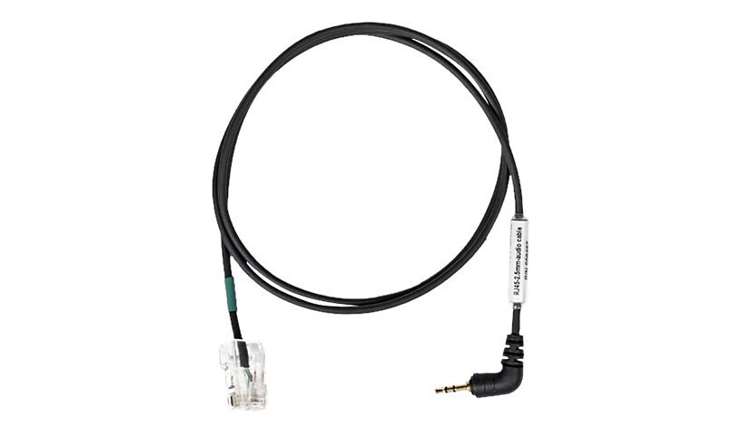 EPOS | SENNHEISER RJ45-2.5mm-audio cable - audio cable - 2.6 ft