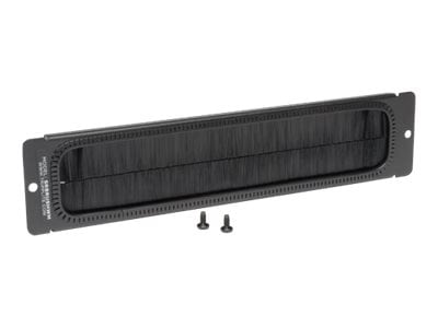 Tripp Lite Brush Strip Plate for Wallmount Rack Enclosure Server Cabinet - panneau passe-câble à brosse