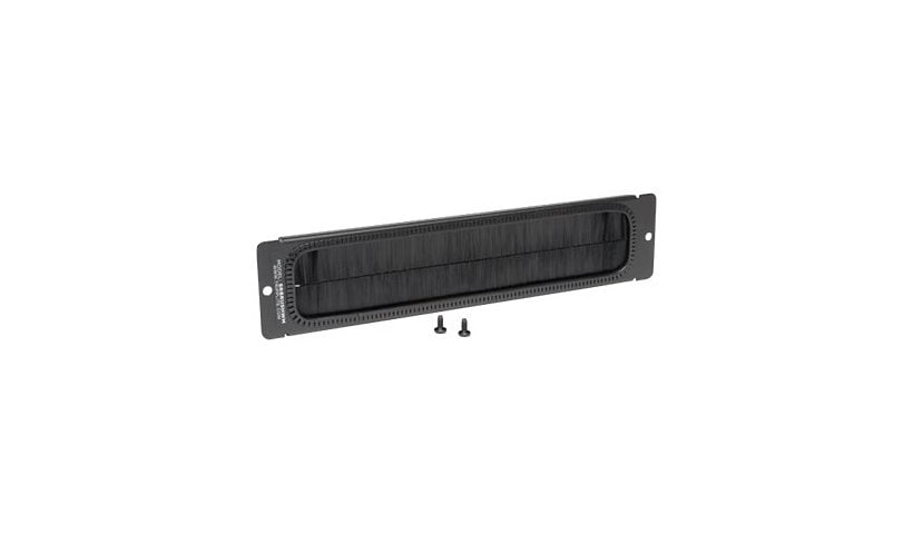 Tripp Lite Brush Strip Plate for Wallmount Rack Enclosure Server Cabinet - brush strip panel