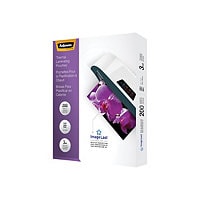 Fellowes - 200-pack - clear glossy - Letter - lamination pouches