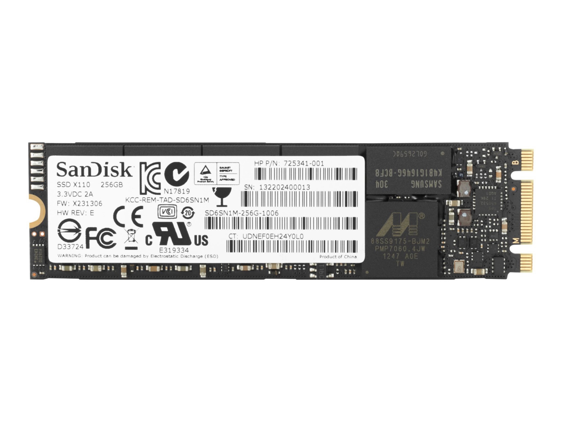 HP - solid state drive - 256 GB