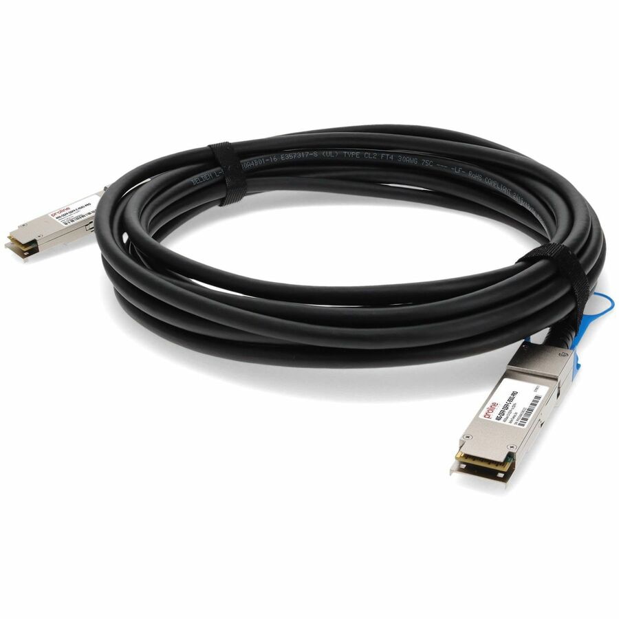 Proline Brocade (Formerly) 40G-QSFP-QSFP-C-0501 Compatible TAA Compliant 40GBase-CU QSFP+ to QSFP+ Direct Attach Cable