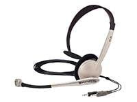 Koss CS95 - mono wired headset - black and white
