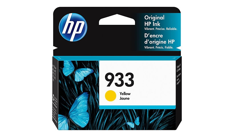 HP 933 Original Inkjet Ink Cartridge - Yellow Pack