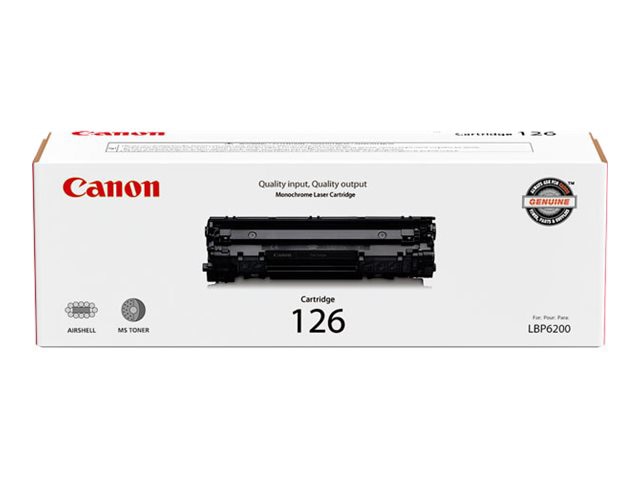 Canon Cartridge 126 - black - original - toner cartridge