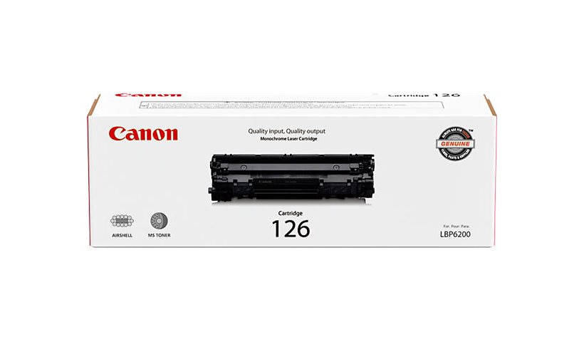 Canon Cartridge 126 - black - original - toner cartridge