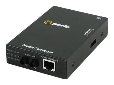 Perle S-1110-S2ST10-XT - fiber media converter - GigE