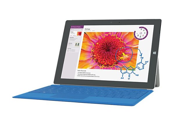 Microsoft Surface 3 Type Cover - keyboard - English - North America