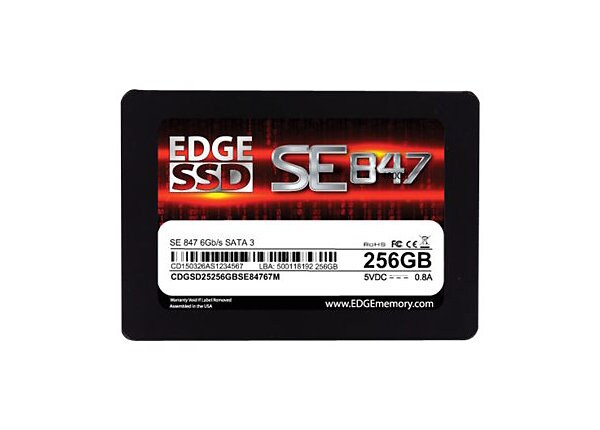 Edge Memory SE847 256 GB Internal SSD