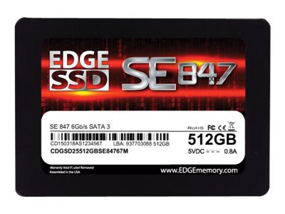 EDGE SE847 - solid state drive - 512 GB - SATA 6Gb/s
