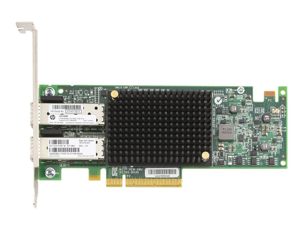 HPE StoreFabric CN1200E - network adapter - PCIe - 10Gb CEE x 2