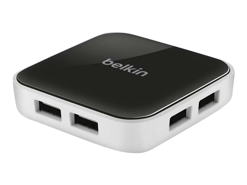 Belkin Powered Desktop - hub - 4 ports