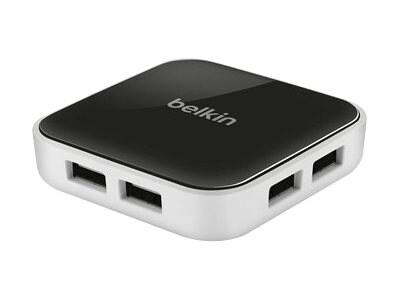 Belkin Powered Desktop - hub - 7 ports