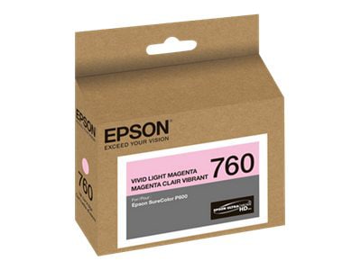 Epson 760 - light magenta - original - ink cartridge