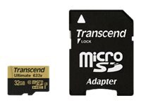 Transcend Ultimate - flash memory card - 32 GB - microSDHC UHS-I