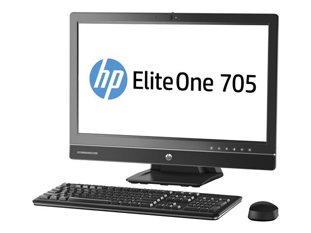 HP EliteOne 705 G1 - A series A4 PRO-7350B 3.4 GHz - 4 GB - 128 GB - LED 23"