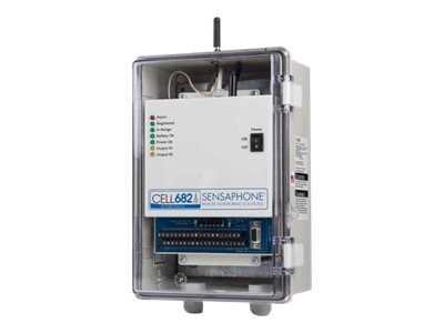 Sensaphone CELL682 Monitoring System with Solid Door - environment monitoring device