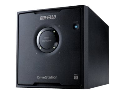 Prædike nyheder det tvivler jeg på BUFFALO DriveStation Quad - hard drive array - HD-QH24TU3R5 - -