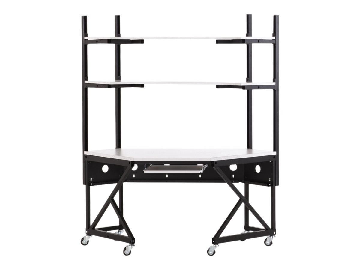 Kendall Howard Performance 100 LAN Station - workstation - rectangular - fo