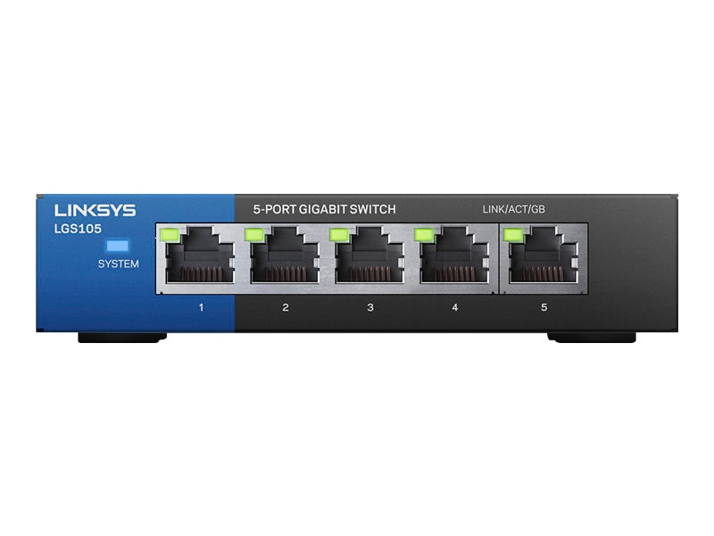 Linksys Business LGS105 - commutateur - 5 ports - non géré