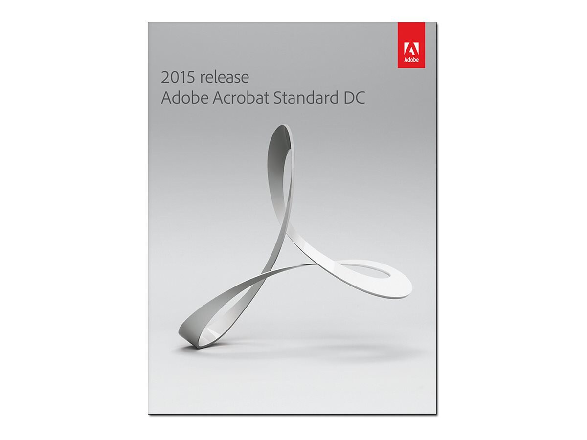 Adobe Acrobat Standard DC 2015 Box Pack 1 User
