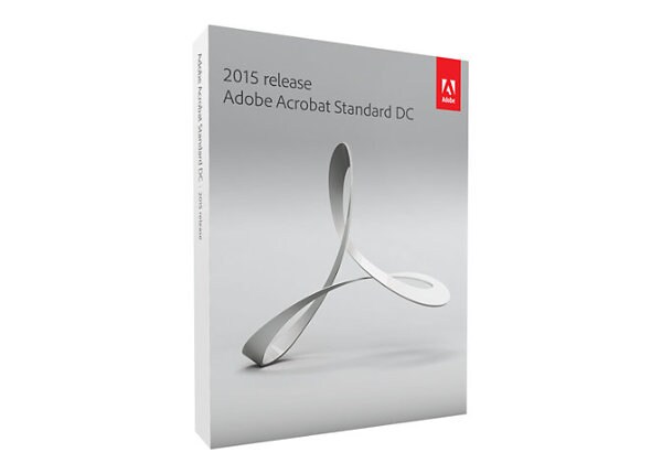 Adobe Acrobat Standard DC 2015 - box pack (upgrade)