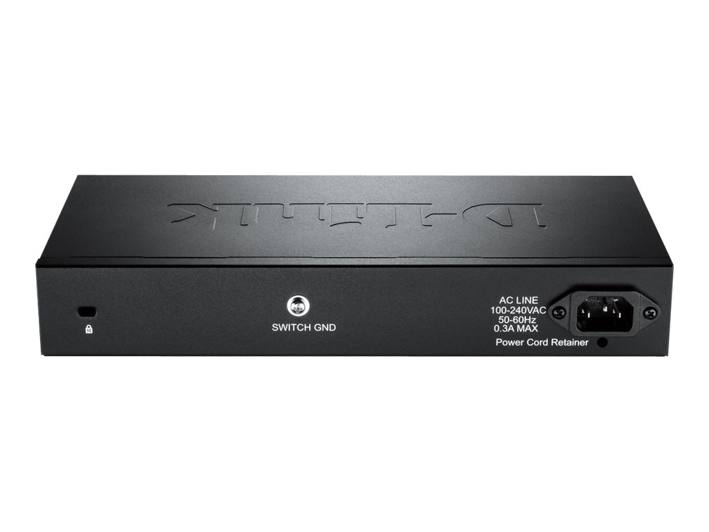 Thumbnail 3 of 3 for D-Link Smart+ DGS-1210-10 - switch - 8 ports - managed - rack-mountable