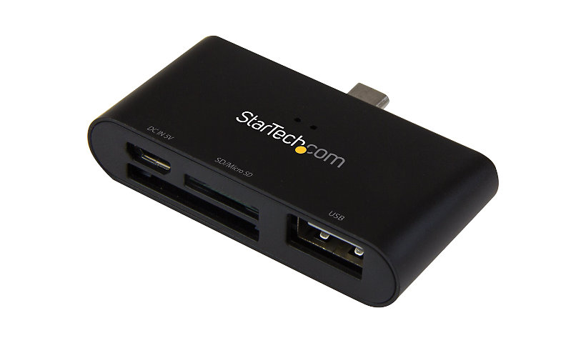 StarTech.com OTG USB Card Reader for Mobile Devices - SD & Micro SD Cards