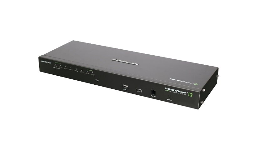 IOGEAR GCS1808i IP Based - KVM / USB switch - 8 ports - rack-mountable