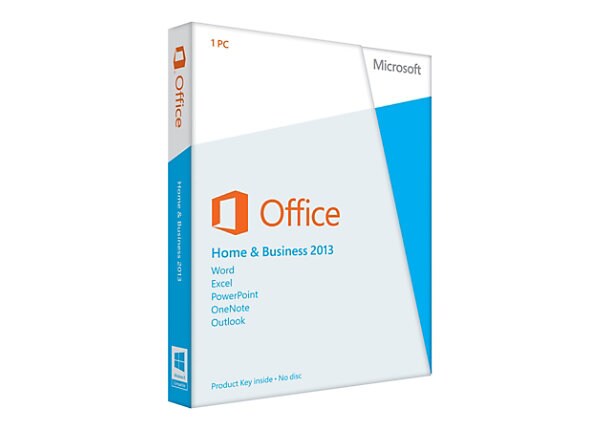 Microsoft Office Home and Business 2013 - box pack - 1 PC