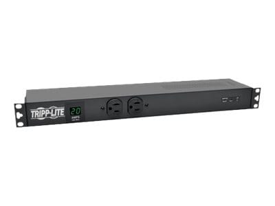 Tripp Lite PDU Metered Isobar Surge 120V 20A 12 5-20R; 2 5-15R L5-20P 1URM