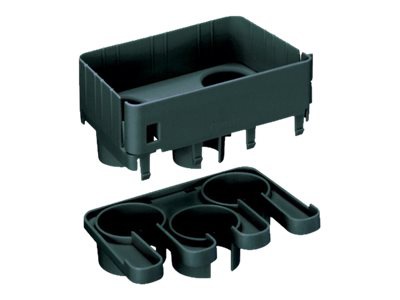 Panduit FiberRunner 3-Port Spillout to 1.5" (38 mm) Inside Diameter Corruga