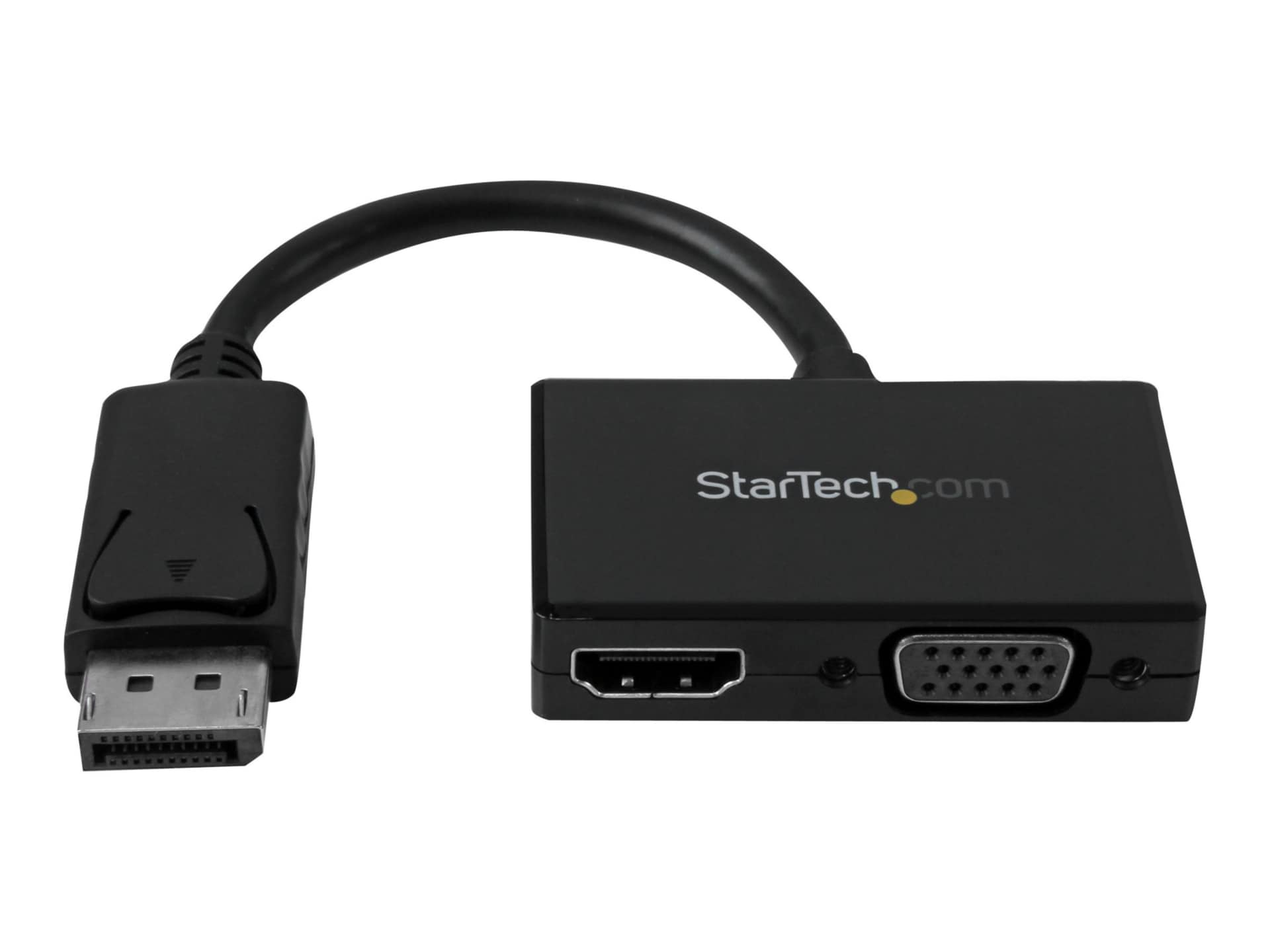 StarTech.com DisplayPort to HDMI or VGA Adapter - Travel DP A/V Converter