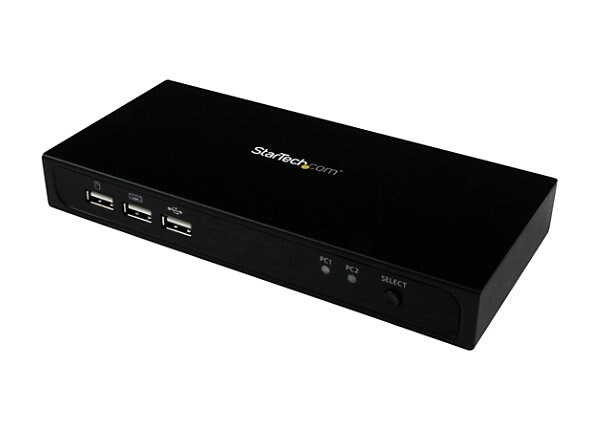 StarTech.com 2-port DisplayPort KVM switch – USB 2.0 – 4K