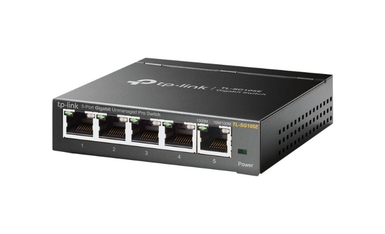ルーター・ネットワーク機器 TP-Link 5-Port 10G Multi-Gigabit Switch TP-Link 5-Port Gigabit Easy Smart Switch - TL-SG105E - Ethernet