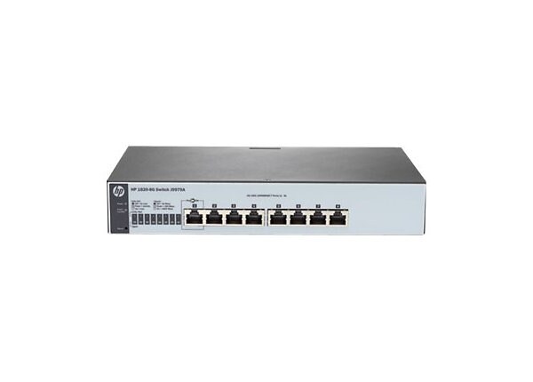 HPE 1820-8G 8-Port Gigabit Ethernet Switch