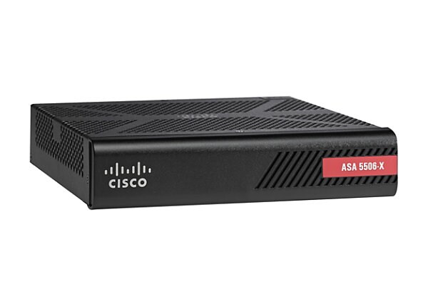 Cisco ASA 5506-X with FirePOWER Services - Hardware and Subscription Bundle - security appliance