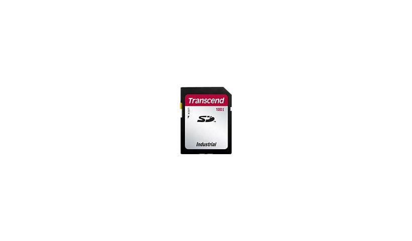 Transcend Industrial Temp SD100I - flash memory card - 128 MB - SD