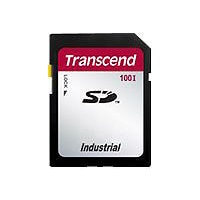 Transcend Industrial Temp SD100I - flash memory card - 128 MB - SD