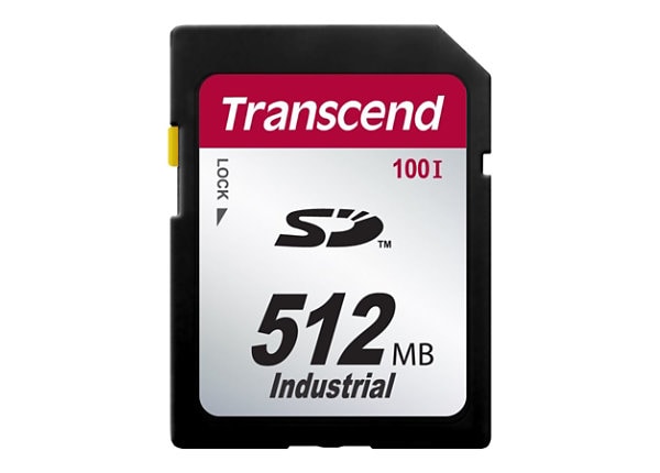 TRANSCEND 512MB 100X SD CARD