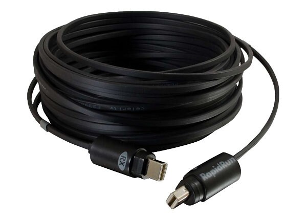 C2G RapidRun Optical Runner Cable - Plenum, OFNP-Rated - video / digital audio cable (optical) - 30.5 m