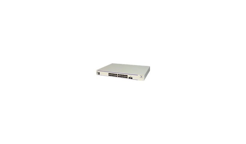 Alcatel-Lucent-Lucent OmniSwitch 6450-P24 - switch - 24 ports - managed